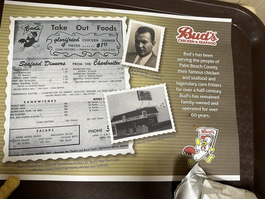 Menu photo 2 Bud's Chicken and Seafood Greenacres, FL