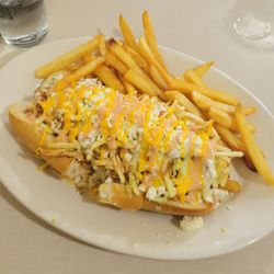 El Arepon Venezuelan - Pepito with Chicken