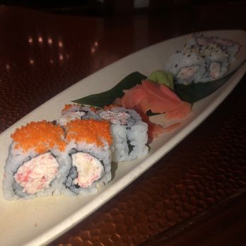 FishBones - California roll with masago on top - Sushi Bars Near Me - Lake Mary, Florida