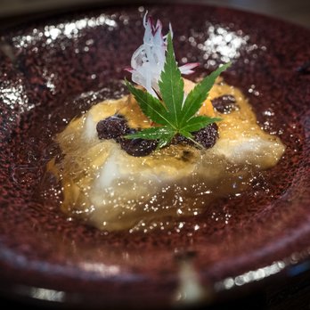 wa’z - A new take on Tofu, with sea urchin and Dashi broth - Japanese Near Me - Seattle, Washington wa’z - A new take on Tofu, with sea urchin and Dashi broth - Japanese Near Me - Seattle, Washington