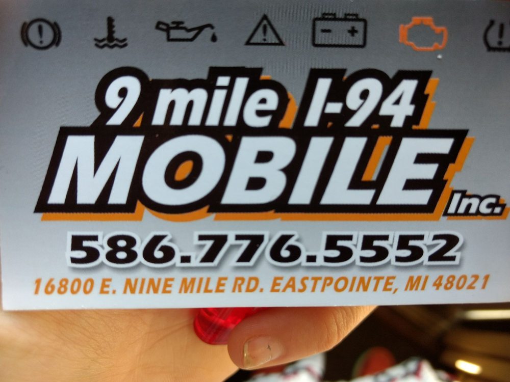 NINE MILEI 94 MOBIL SERVICE, Eastpointe, Michigan 16800 E 9 Mile Rd
