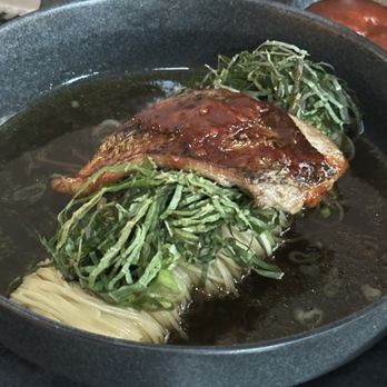 8282 - perilla oil noodle - Korean Near Me - New York, New York