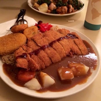 Volcano - Chicken katsu curry with tofu nuggets - Japanese Curry Near Me - San Francisco, California