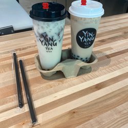 Yin Yang Tea - Yay!! First time^^