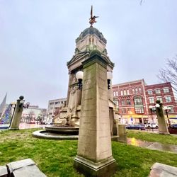 Soldiers' Monument - Monuments including civil war monument in Central Park on main st