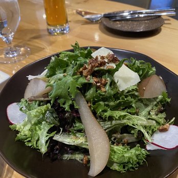 PINE Restaurant - Poached Pear Salad - New American Near Me - Hanover, New Hampshire