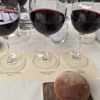 LaSalette Restaurant - Portuguese red wine flight - Portuguese Near Me - Sonoma, California LaSalette Restaurant - Portuguese red wine flight - Portuguese Near Me - Sonoma, California