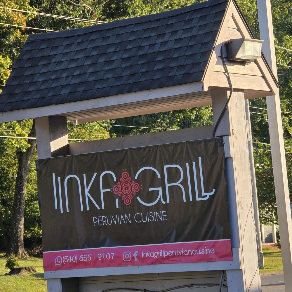 Inka Grill - The parking lot sign of the restaurant. - Peruvian Near Me - Roanoke, Virginia Inka Grill - The parking lot sign of the restaurant. - Peruvian Near Me - Roanoke, Virginia