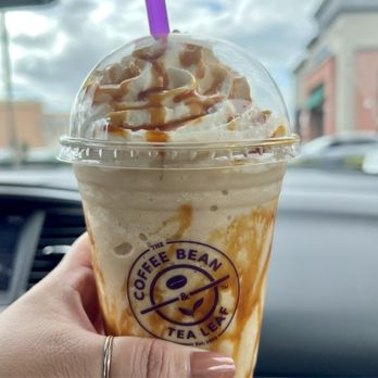 The Coffee Bean & Tea Leaf - Caramel Ice Blended (12oz.) | The robust  coffee and buttery sweet caramel flavors are blended to create a rich, yet balanced drink. - Coffee & Tea Near Me - Riverside, California