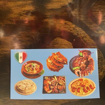 La Mexicana - Back of business card - Mexican Near Me - Denton, Texas La Mexicana - Back of business card - Mexican Near Me - Denton, Texas