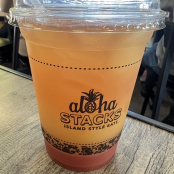 Aloha Stacks - Maui Sunset Ice Tea - Pancakes Near Me - Cerritos, California