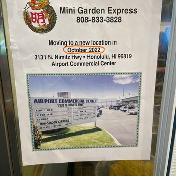 Mini Garden Express - New location after Ranch 99 - Chinese Near Me - Honolulu, Hawaii Mini Garden Express - New location after Ranch 99 - Chinese Near Me - Honolulu, Hawaii