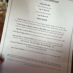 Menu - August 2026