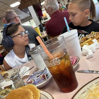 Harry's Breakfast Pancakes - The kids enjoyed it all. - Pancakes Near Me - Myrtle Beach, South Carolina
