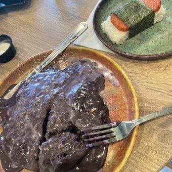 Aloha Stacks - Ube Coconut Pancakes and Spam Musubi - Breakfast & Brunch Near Me - Whittier, California Aloha Stacks - Ube Coconut Pancakes and Spam Musubi - Breakfast & Brunch Near Me - Whittier, California