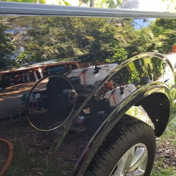 Riptide Wraps & Details  - You can see your reflection! This is a black car! - Auto Detailing Near Me - Clearwater, Florida