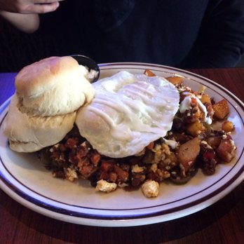 Mimosas Cafe - Diablo Scramble! Look at that biscuit!! - Breakfast & Brunch Near Me - San Jose, California