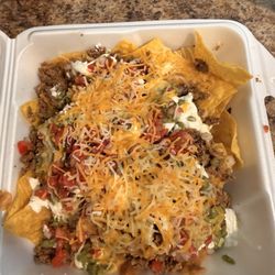 Oscar's Taco Shop - Ground Beef Cali Nachos