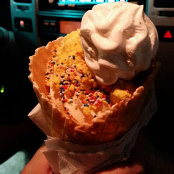 Sonic Drive-In - Cake batter waffle cone - Burgers Near Me - Santee, California Sonic Drive-In - Cake batter waffle cone - Burgers Near Me - Santee, California