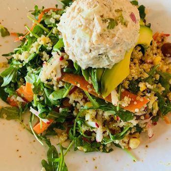 Bloom - Quinoa Arugula Tuna Salad - Coffee & Tea Near Me - Los Angeles, California Bloom - Quinoa Arugula Tuna Salad - Coffee & Tea Near Me - Los Angeles, California