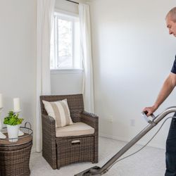R & C Carpet Care - R&C Carpet Care, on the job.