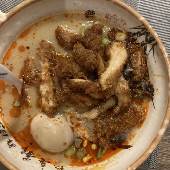 Mori Sushi - 2. Spicy Miso Crispy Chicken Ramen - Sushi Bars Near Me - Indianapolis, Indiana