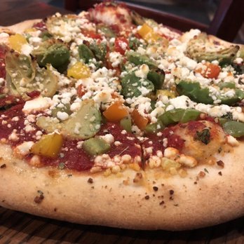 Jockamo Upper Crust Pizza - So-cal small pizza with veggies and goat cheese - Pizza Near Me - Indianapolis, Indiana Jockamo Upper Crust Pizza - So-cal small pizza with veggies and goat cheese - Pizza Near Me - Indianapolis, Indiana