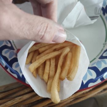 McDonald's - This is how full an almost $3.00 bag of small french fry came in my carry out! Can you say "RIP OFF"? - Fast Food Near Me - Clinton Township, Michigan McDonald's - This is how full an almost $3.00 bag of small french fry came in my carry out! Can you say "RIP OFF"? - Fast Food Near Me - Clinton Township, Michigan