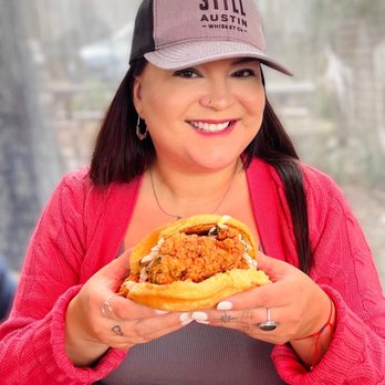 Tumble 22 - O.G Chicken Sandwich - American Near Me - Austin, Texas Tumble 22 - O.G Chicken Sandwich - American Near Me - Austin, Texas