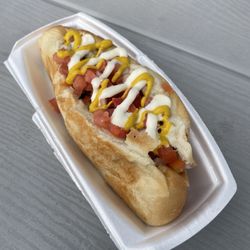 Sonoran hotdog