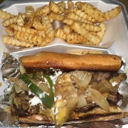 Mizz Juju's Food & Beverage Distribution - Steak Philly and fries