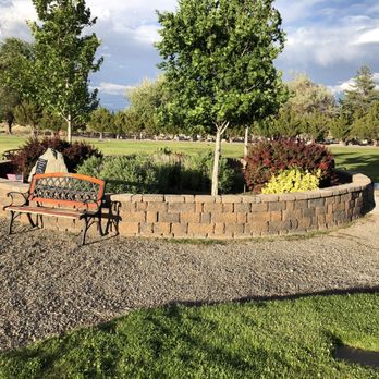 Lone Mountain Cemetery - Saturday, May 30, 2020: memorial sitting area in the middle of the cemetery. - Funeral Services & Cemeteries Near Me - Carson City, Nevada