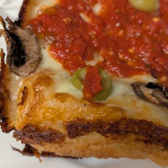 Town Hall Pizza - Detroit Style Pizza Slice - Pizza Near Me - Berrien Springs, Michigan Town Hall Pizza - Detroit Style Pizza Slice - Pizza Near Me - Berrien Springs, Michigan
