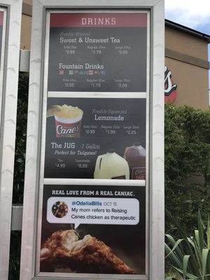 Menu photo 4 Raising Cane's Chicken Fingers Arlington, TX