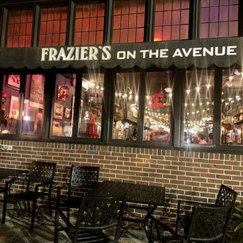 Frazier's On the Avenue - Front of the restaurant with outdoor seating - American Near Me - Baltimore, Maryland Frazier's On the Avenue - Front of the restaurant with outdoor seating - American Near Me - Baltimore, Maryland