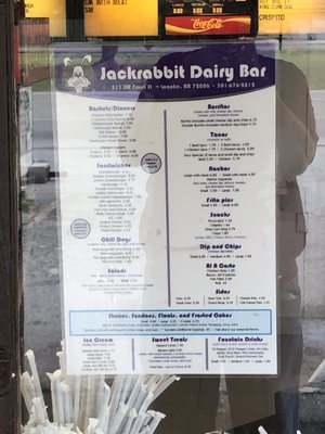 Menu photo 3 Jackrabbit Dairy Bar Lonoke, AR