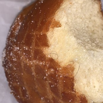 Leonard's Bakery - There is a long piece of hair baked into my malasadas! This is so gross!!!! - Bakeries Near Me - Waipahu, Hawaii Leonard's Bakery - There is a long piece of hair baked into my malasadas! This is so gross!!!! - Bakeries Near Me - Waipahu, Hawaii