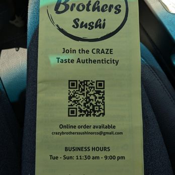 Crazy Brothers Sushi - Menu - Sushi Bars Near Me - Norco, California