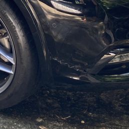 damage to bumper damage to bumper