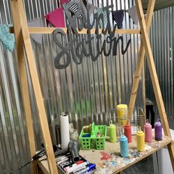 Southern Lane Door Hangers - 1 of 2 Paint Stations
