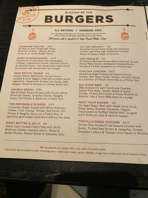 Menu photo 1 Burgatory - North Shore Pittsburgh, PA