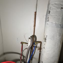 E&C ProCraft - Partial re-pipe of customer's laundry room