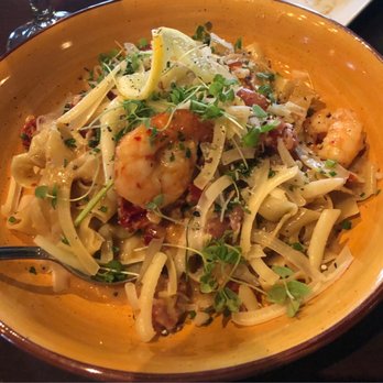 Tarantelli's - This shrimp carbonara had me swooning - so good! - Italian Near Me - Wilmington, North Carolina