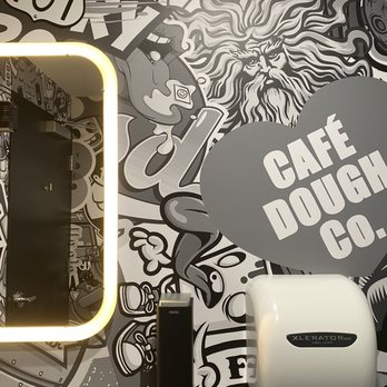 Dough co. - How cute is the bathroom tho - Donuts Near Me - Gatineau, Quebec