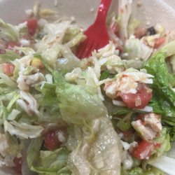 Firehouse Subs - Grilled Chicken Breast salad! The dressing taste like its homemade!