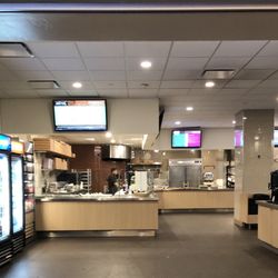 Powder 8's - The food court (after the crowd has cleared); all the food is amazing - try: sandwiches, chili, fries, and burgers -all good!