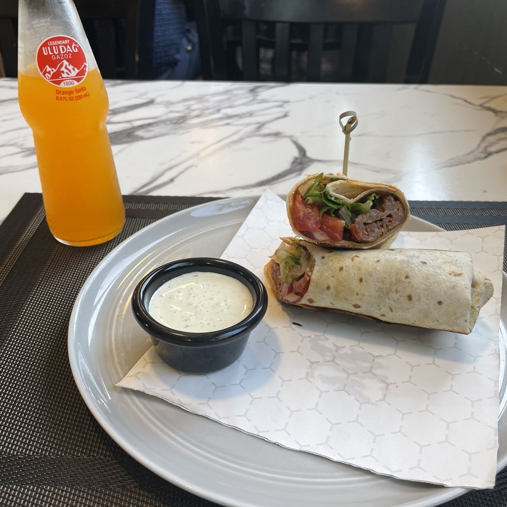 Halva Mediterranean Grill - Adana Kebab Wrap - Turkish Near Me - Watertown, Massachusetts