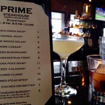Prime Steakhouse - Happy hour! With Bee's Knees & Old Fashioned - Bars Near Me - Redmond, Washington Prime Steakhouse - Happy hour! With Bee's Knees & Old Fashioned - Bars Near Me - Redmond, Washington