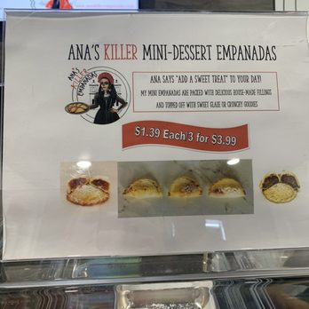 Ana’s Killer Empanadas - Dessert Menu - Empanadas Near Me - Delray Beach, Florida