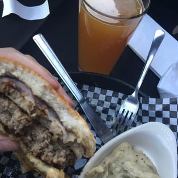 Ebenezer Ale House - Hangover Burger, Garlic Smashed Potatoes and an IPA - New American Near Me - West Seneca, New York Ebenezer Ale House - Hangover Burger, Garlic Smashed Potatoes and an IPA - New American Near Me - West Seneca, New York